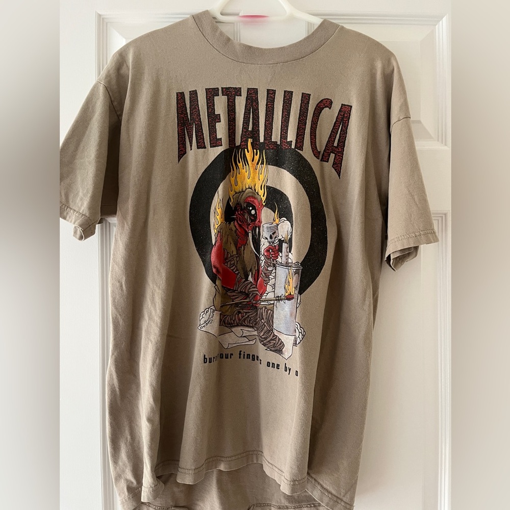 Metallica vintage 90s tshirt